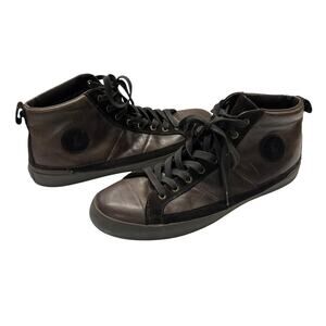 Urban Heritage‎ Leather High Tops Polo Ralph Lauren Brown Suede Sneaker 13D
